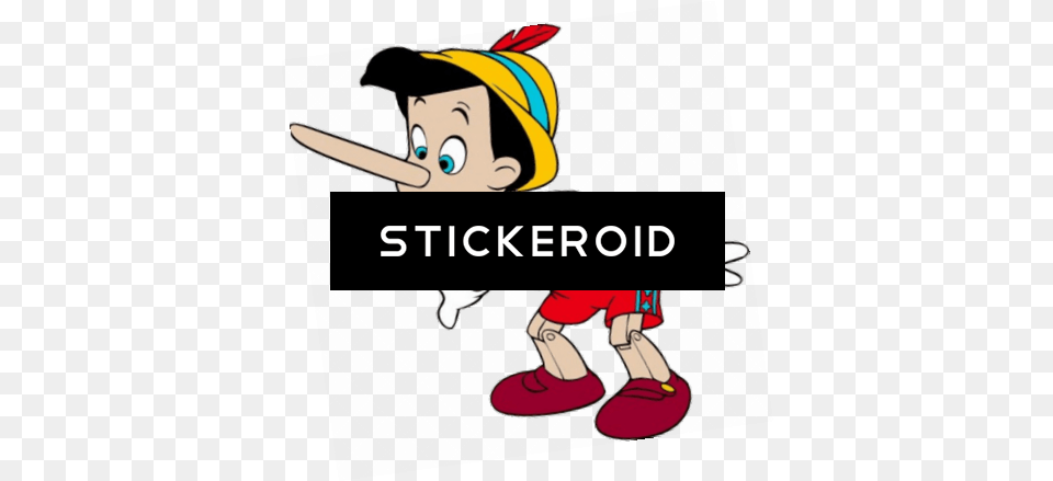 Pinocchio Nose Picture Pinochio, People, Person, Baby, Book Free Png Download
