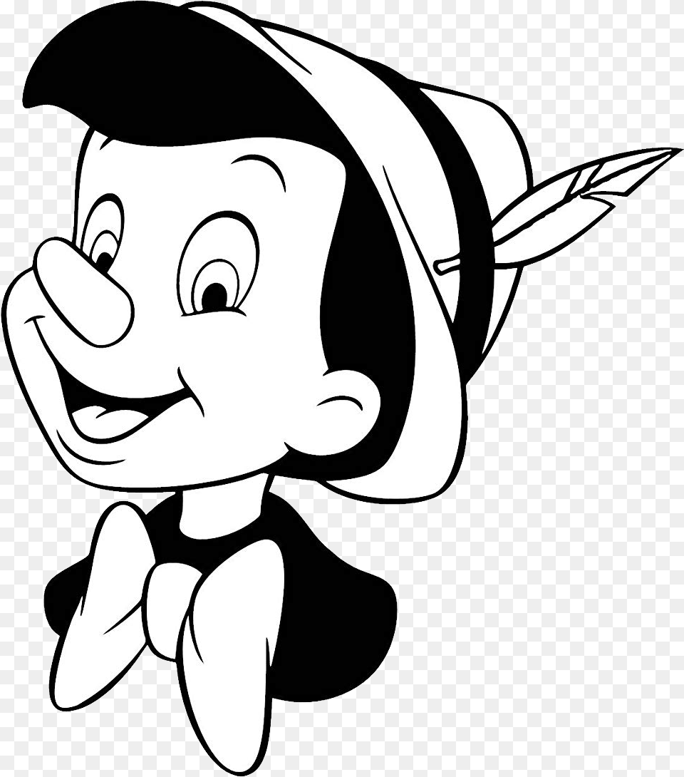 Pinocchio Pinocchio Disney, Stencil, Book, Comics, Publication Free Png Download