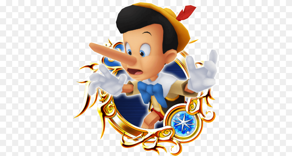 Pinocchio Transparent Kingdom Hearts Chain Of Memories Sora, Baby, Person, Performer Png Image