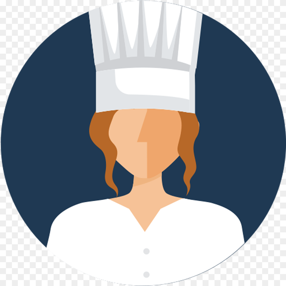 Pinpoint Gives Chefs The Freedom Emblem, Cap, Clothing, Hat, People Png Image
