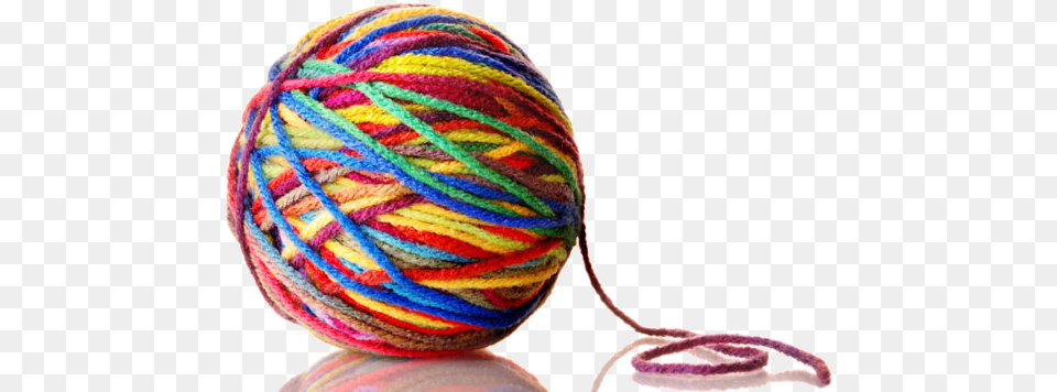 Pins Amp Needles Is A Community Based Knitting Group Colorful Ball Of String, Yarn, Wool Free Transparent Png