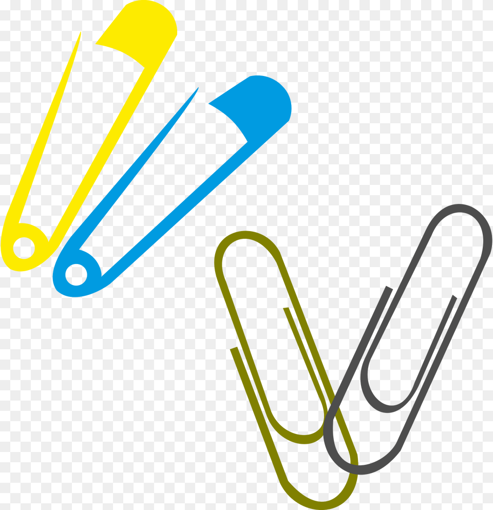Pins And Clips Clipart Free Png
