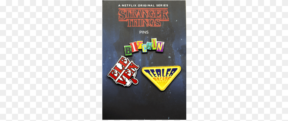 Pins De Stranger Things, Book, Publication, Logo, Blackboard Free Png Download