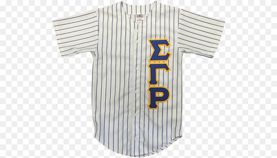 Pinstripe Baseball Uniform Vippng, Clothing, Shirt, T-shirt Free Png Download