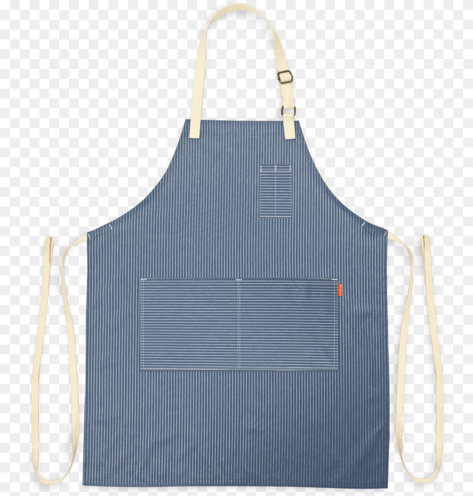 Pinstripe Denim Blue Apron, Clothing, Accessories, Bag, Handbag Free Png Download