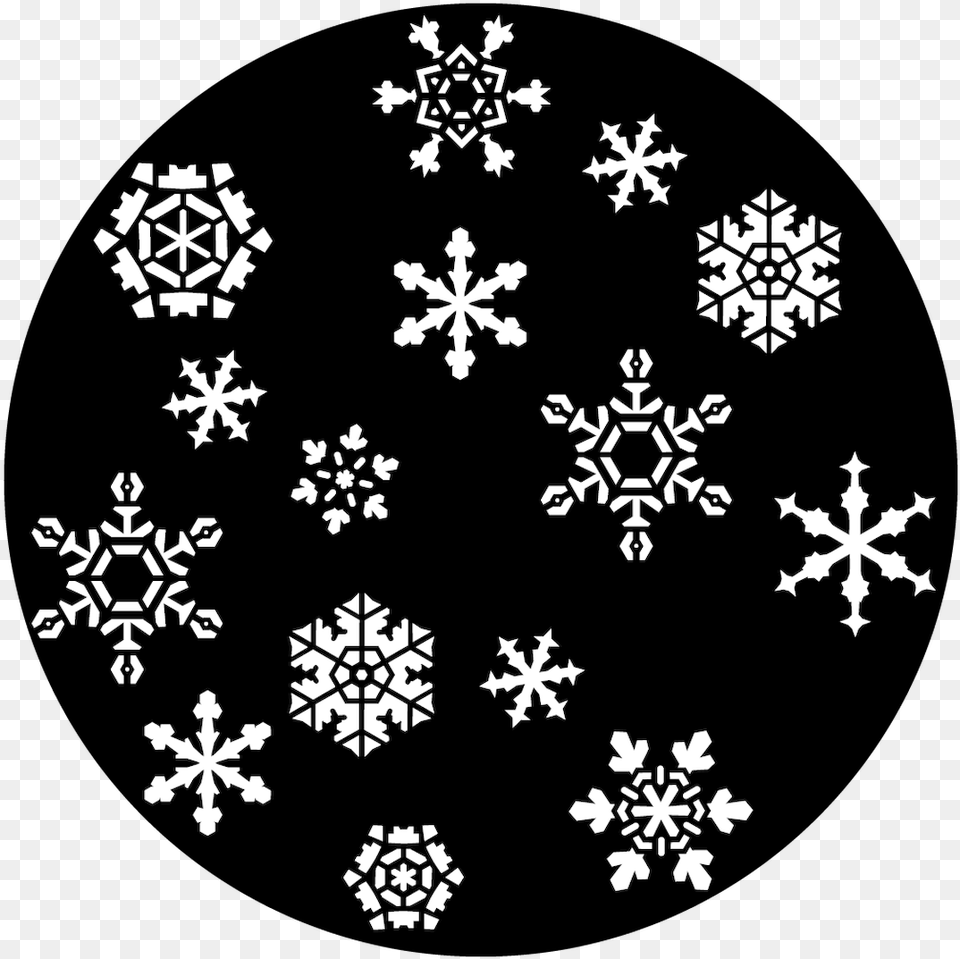 Pinstripe Ebony Image Circle, Nature, Outdoors, Snow, Snowflake Free Transparent Png
