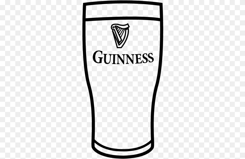 Pint Glass, Gray Free Transparent Png