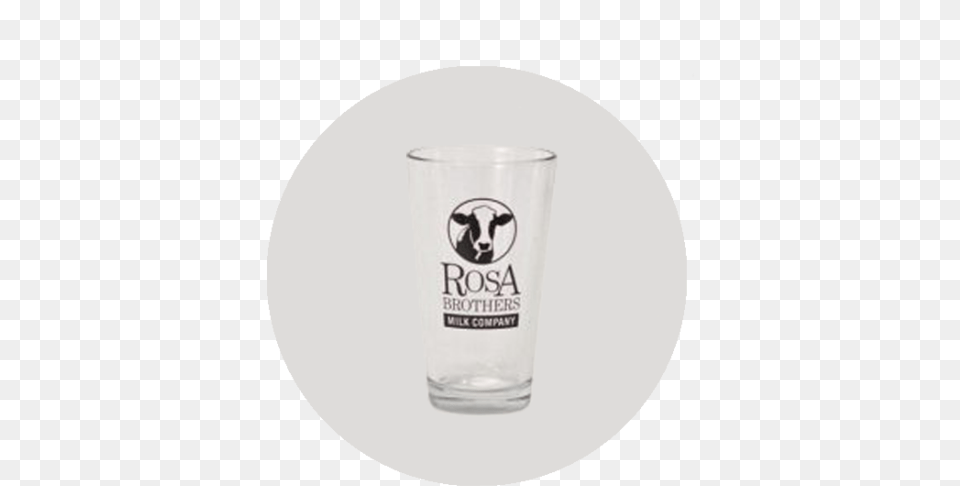Pint Glass Rosa Brothers Milk Nonfat Mocha 1 Qt, Alcohol, Beer, Beer Glass, Beverage Free Png Download