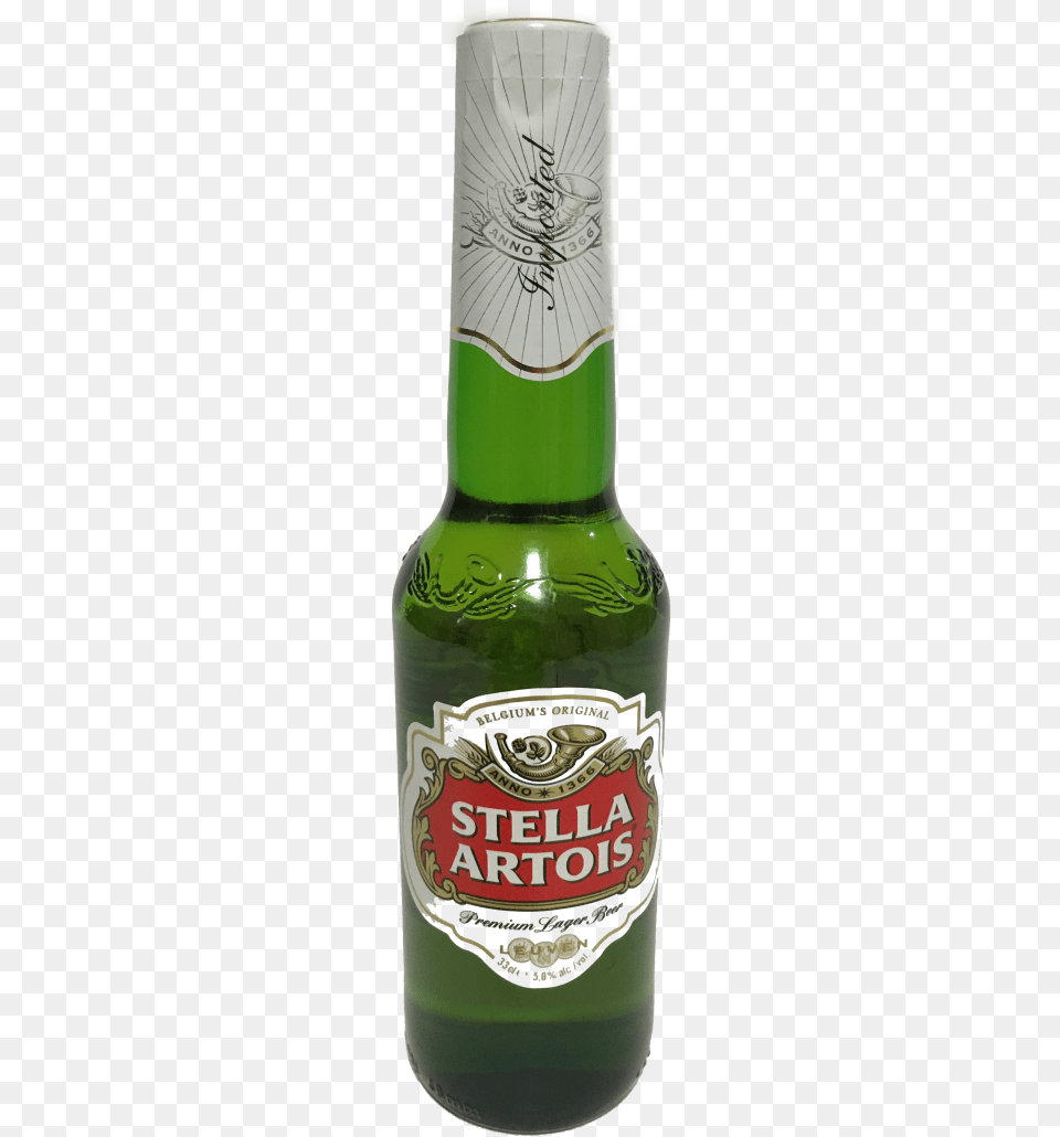 Pint Size Beer Bottle, Alcohol, Beer Bottle, Beverage, Liquor Png Image