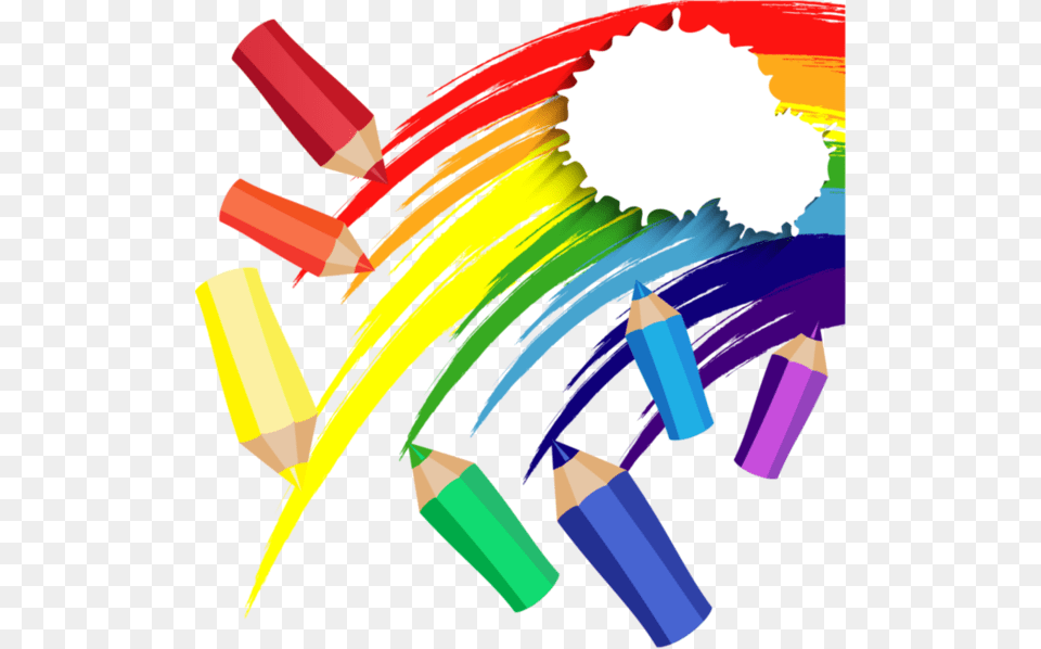 Pintando O Sete Colored Pencils, Art, Graphics, Pencil, Dynamite Free Png Download