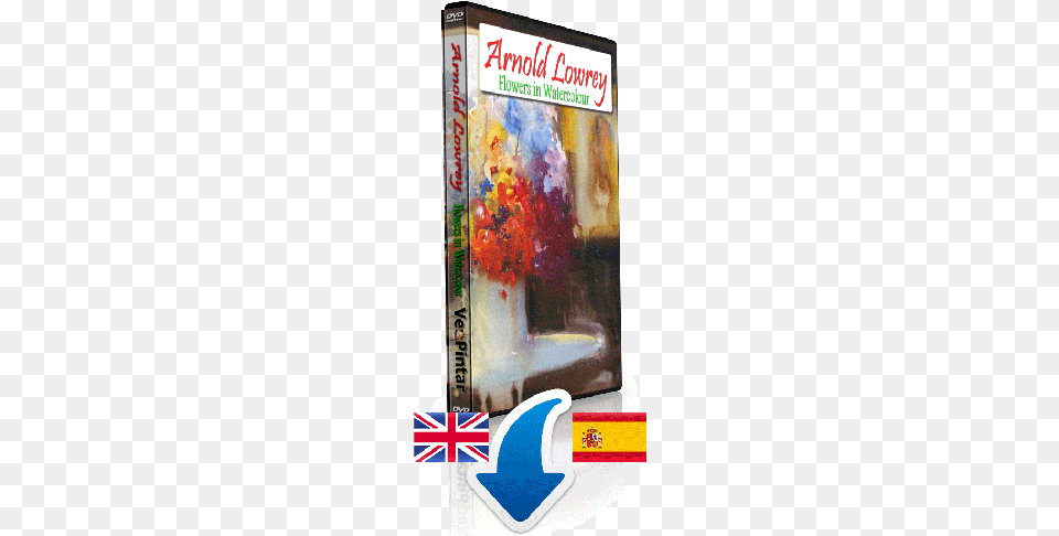 Pintar Flores En Acuarela Direct Link, Publication, Book, Art, Advertisement Free Transparent Png