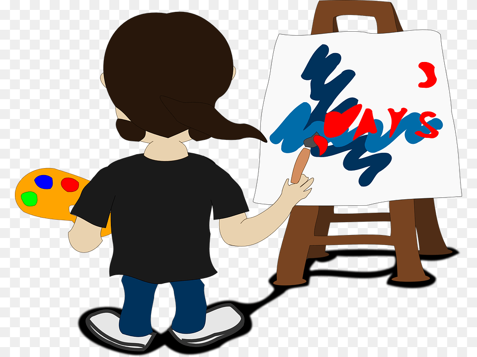 Pintor Artista Pintura Pincel Artstica Painter Clipart, Baby, Person, Bag, Canvas Png