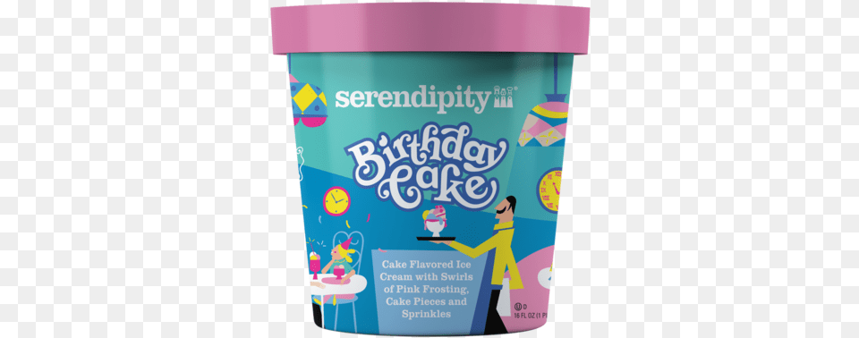 Pints Mockup Noshadow Bc Serendipity Birthday Cake Ice Cream, Dessert, Food, Yogurt, Ice Cream Png