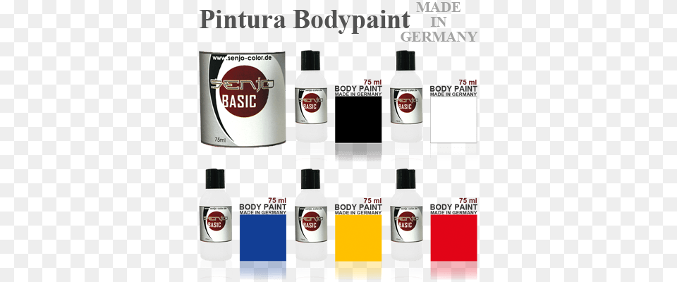 Pintura Aerografia Bodypaint Senjo Senjo Color Senjo Color Basic Bodypaint 75ml Pink, Bottle, Aftershave, Can, Tin Free Png