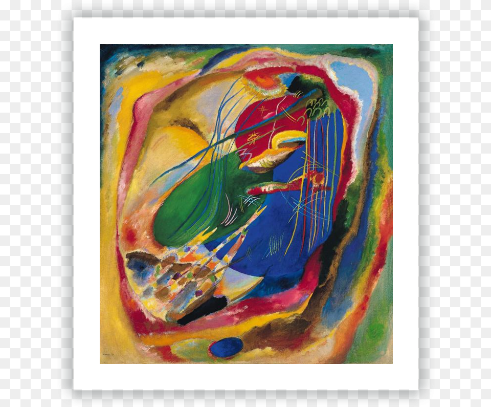 Pintura Con Tres Manchas Kandinsky, Art, Modern Art, Painting, Person Png Image