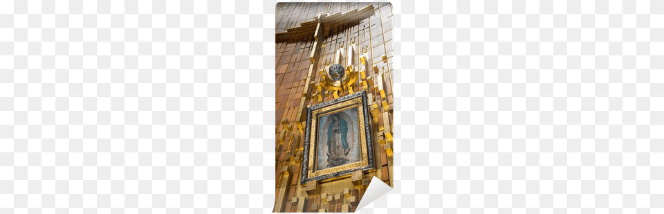 Pintura De La Virgen Santuario De Guadalupe Wall Mural Basilica Of Our Lady Of Guadalupe, Art, Painting, Altar, Architecture Png