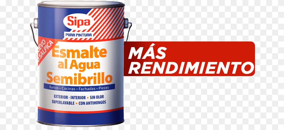 Pintura Sipa, Can, Tin, Paint Container Free Png Download