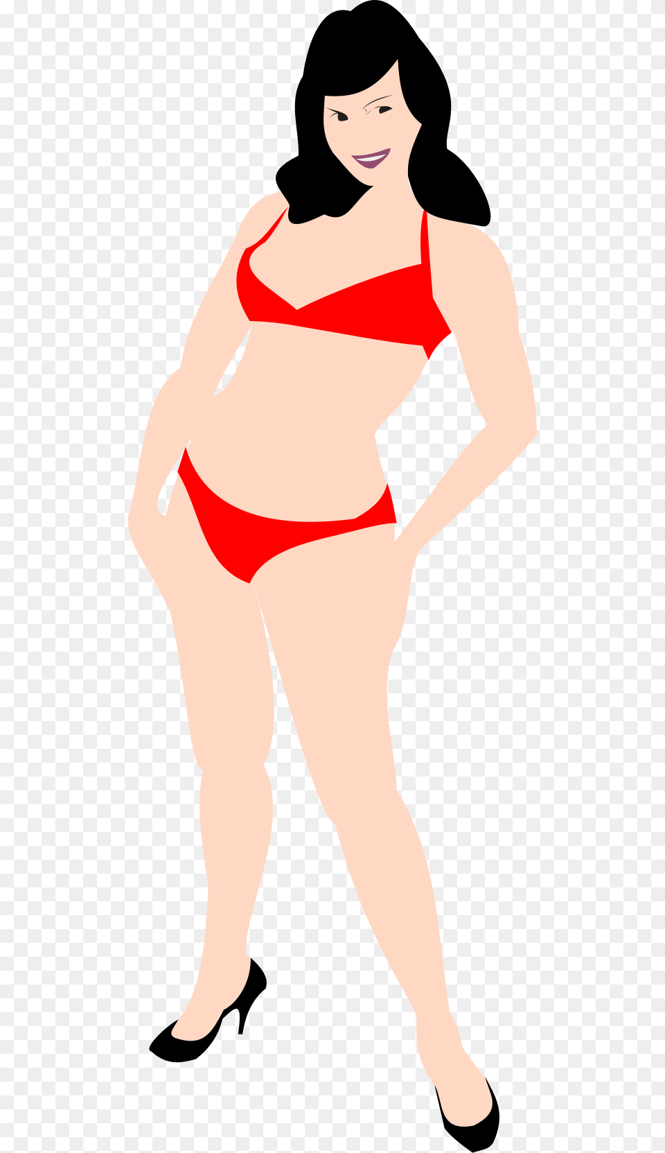 Pinup Girl Icons, Bikini, Clothing, Swimwear, Adult Free Transparent Png