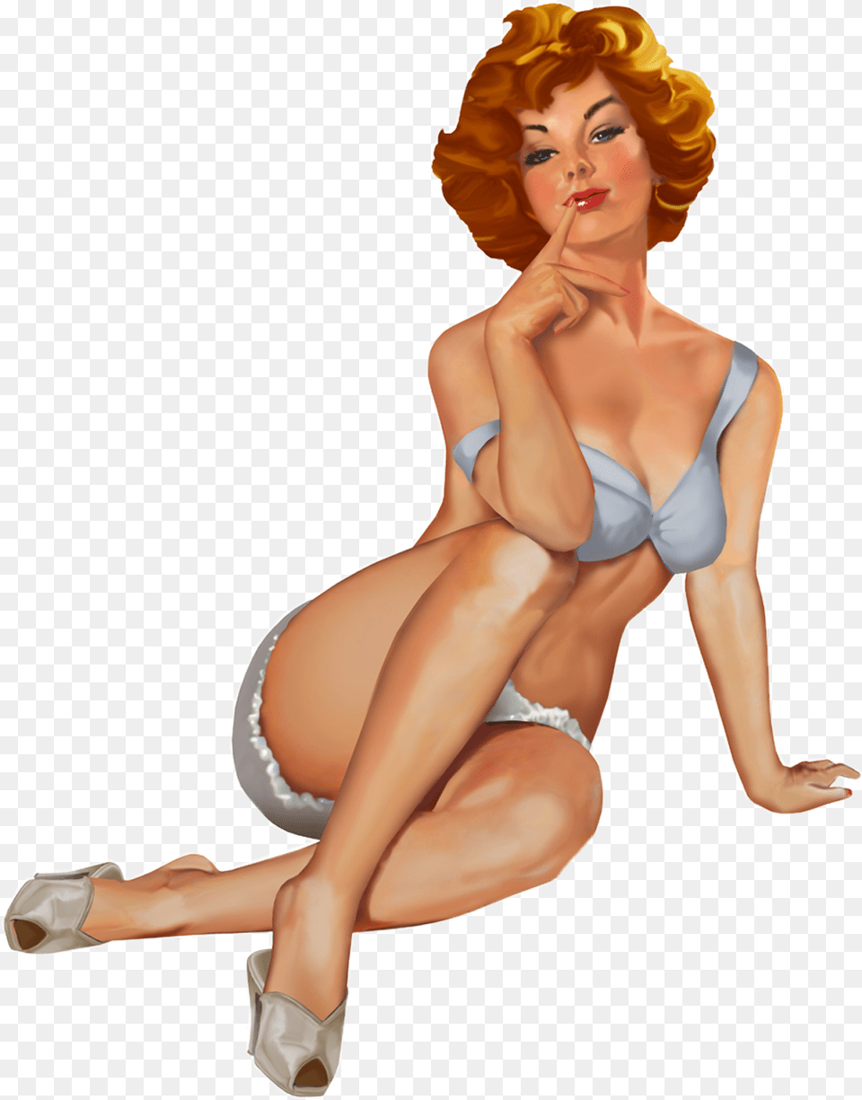 Pinupgirl Freetoedit Hula Girl Pin Up, Adult, Swimwear, Person, Woman Free Png Download