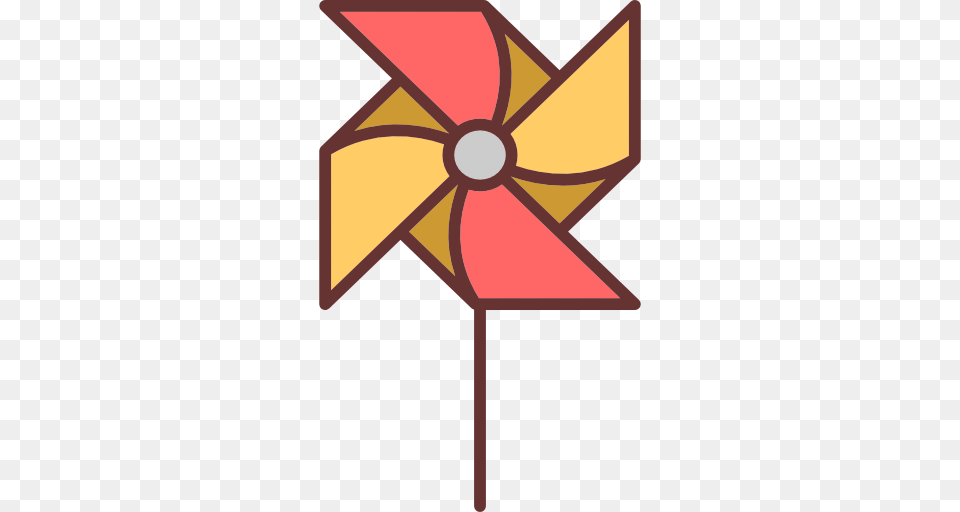 Pinwheel Icon, Art, Cross, Symbol Png Image