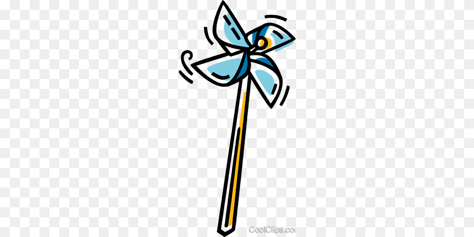 Pinwheel Royalty Vector Clip Art Illustration, Animal, Cross, Dragonfly, Insect Free Png Download