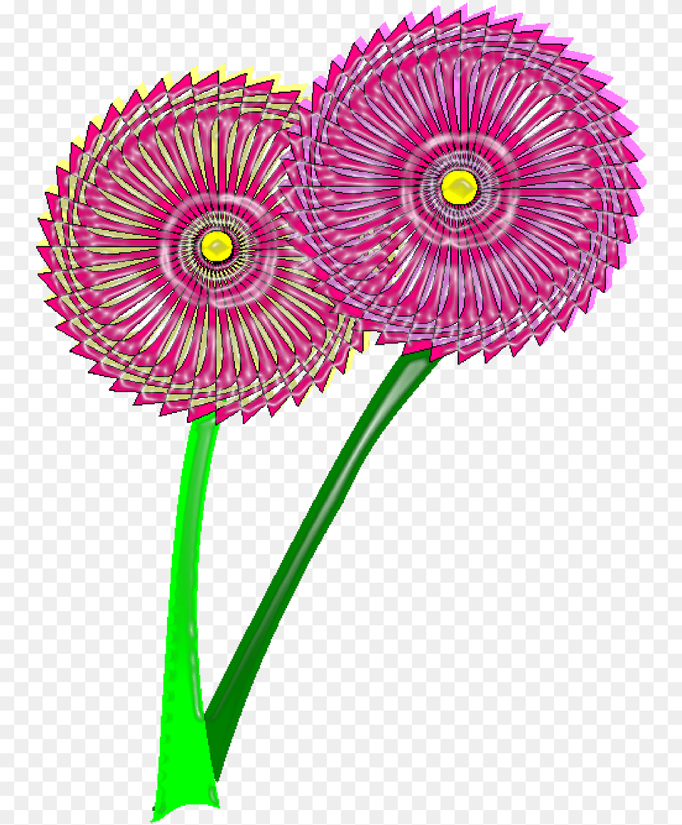 Pinwheel Toy Wind Spinning Spinning Flower, Daisy, Plant, Dahlia, Purple Free Png Download