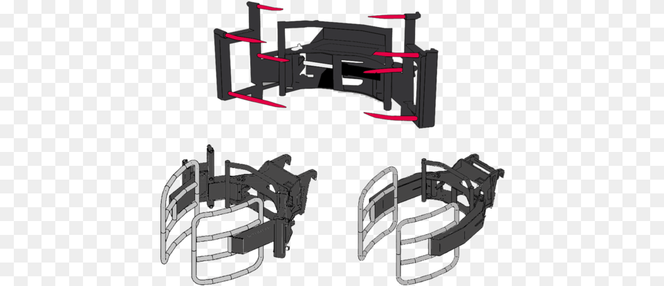 Pinza Rotoballe Computer Desk, Bulldozer, Machine Free Transparent Png