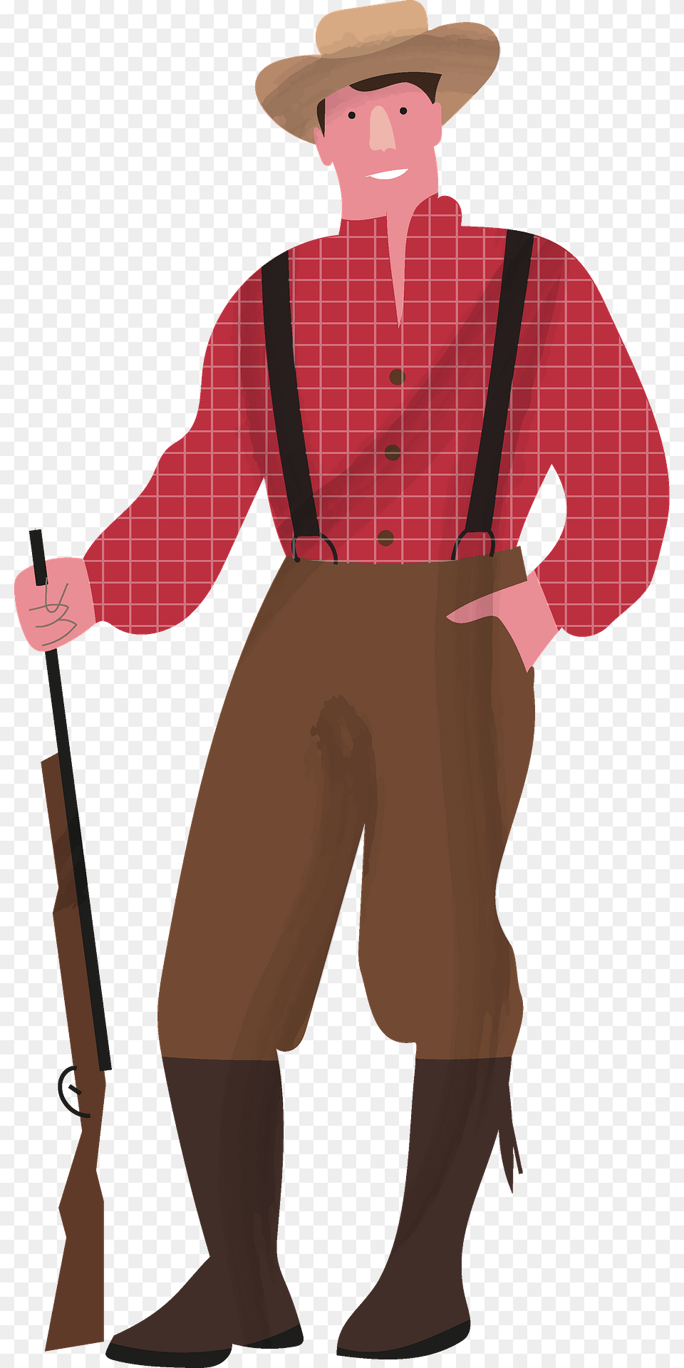 Pioneer Clipart, Person, Accessories, Clothing, Hat Free Png Download