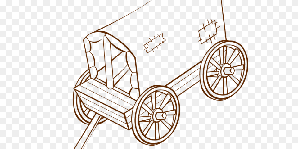Pioneer Clipart Wood Cart, Machine, Spoke, Carriage, Transportation Free Transparent Png