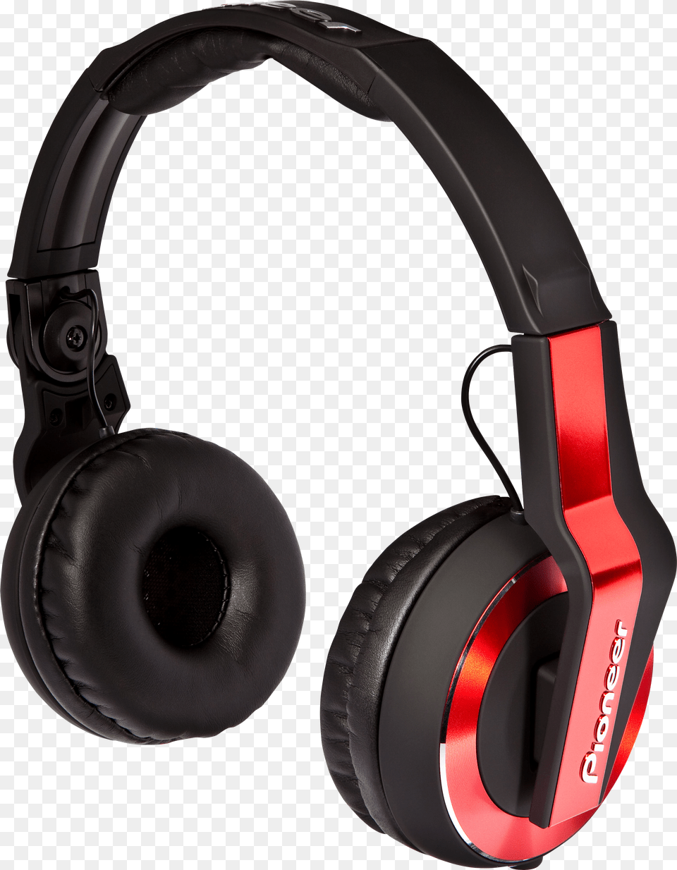 Pioneer Dj Headphones Red Pioneer Hdj500 R Dj Headphones Black Free Png Download