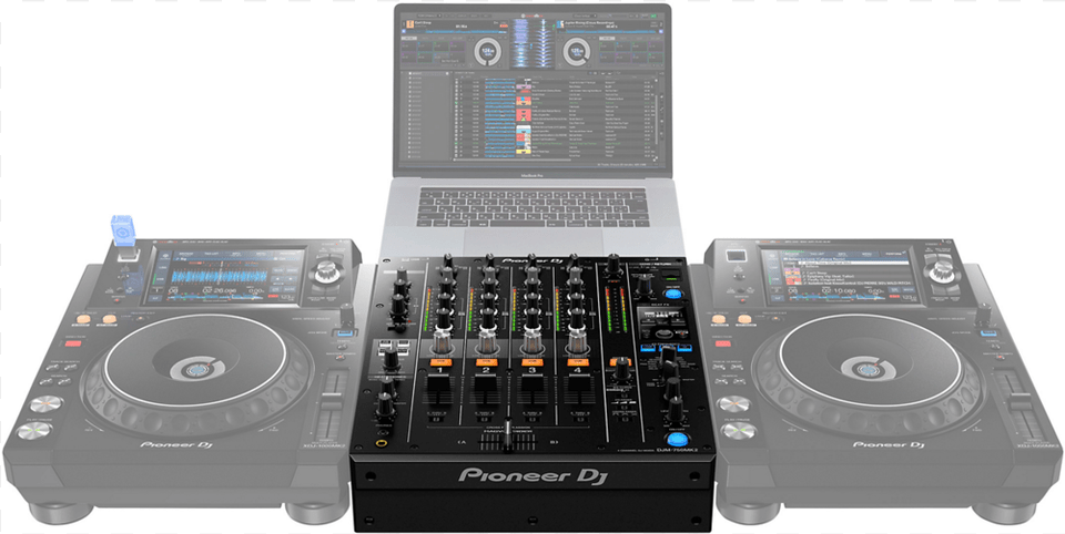Pioneer Djm 750mk2 4 Channel Dj Mixer With Effects Pioneer Dj Xdj 1000, Cd Player, Electronics, Computer, Pc Free Transparent Png