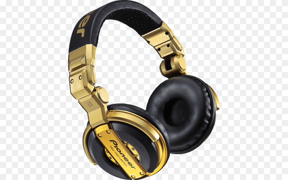 Pioneer Hdj Limited Edition Professional Dj Headphones Gold, Electronics Png