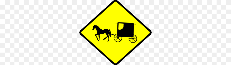 Pioneer Wagon Clipart, Sign, Symbol, Animal, Horse Free Png Download