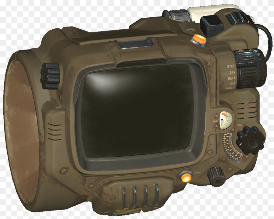 Pip Boy Fallout, Camera, Screen, Monitor, Hardware Free Png Download