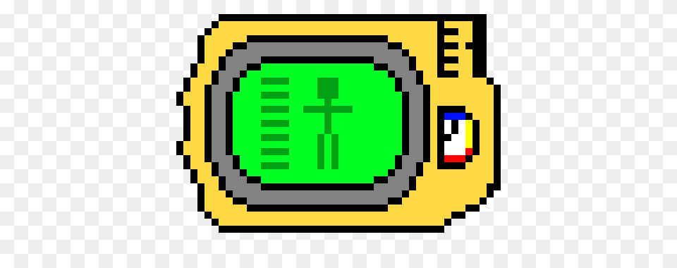 Pip Boy Pixel Art Maker, Electronics, Digital Watch, Scoreboard Free Transparent Png