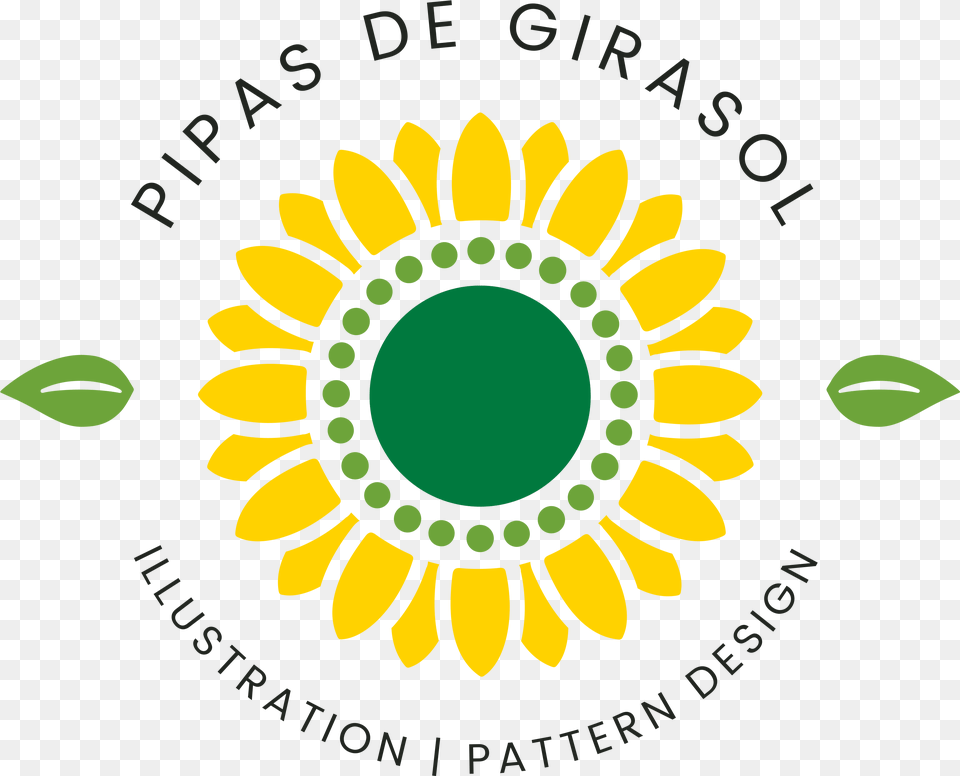 Pipas De Girasol Illustration And Pattern Design Mukesh Training Academy Kolkata, Flower, Plant, Sunflower Free Png Download