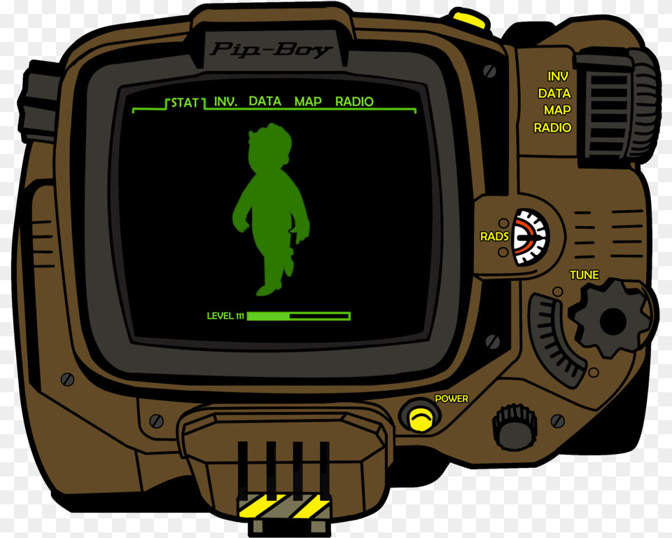 Pipboy Mk4 Pin Video Camera, Hardware, Screen, Computer Hardware, Electronics Free Png