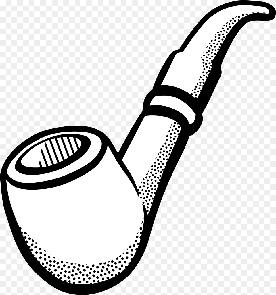 Pipe Clipart Black And White, Smoke Pipe Png Image