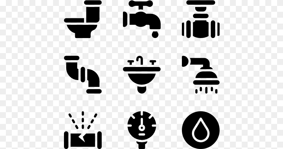 Pipe Clipart Plumbing Tool Pipe Plumbing Tool Transparent Safety Icons, Gray Free Png
