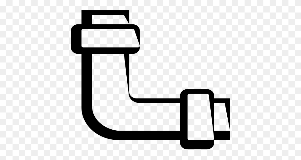Pipe Water Pipe Line Icon With And Vector Format For, Gray Free Png Download