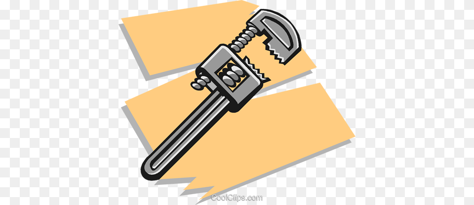 Pipe Wrench Royalty Vector Clip Art Illustration, Dynamite, Weapon Free Png