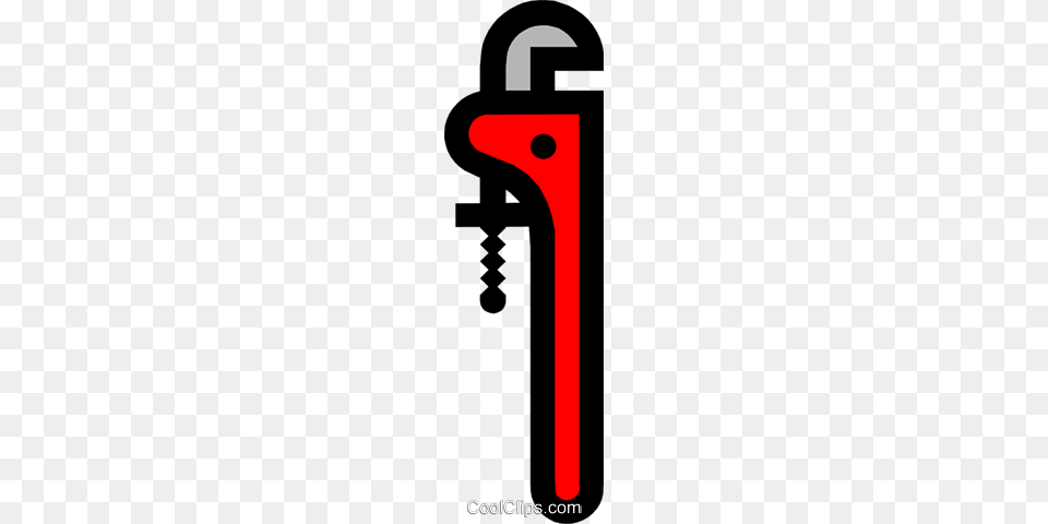 Pipe Wrench Royalty Vector Clip Art Illustration, Dynamite, Weapon Free Png