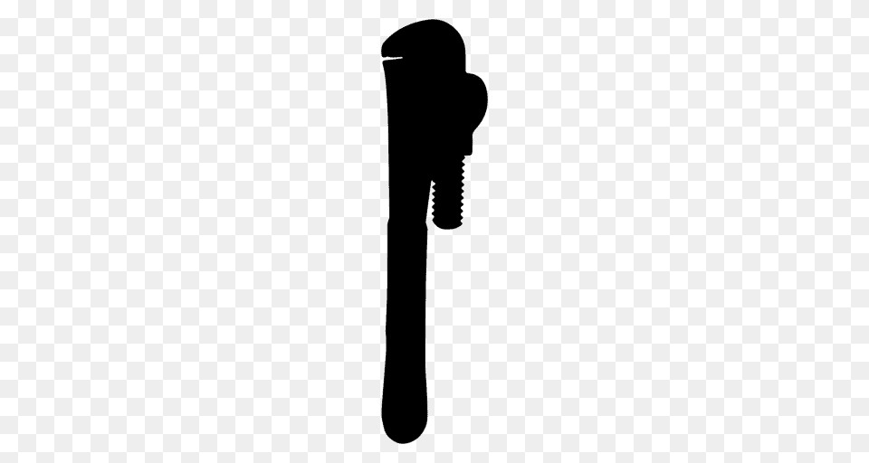 Pipe Wrench Silhouette Png Image