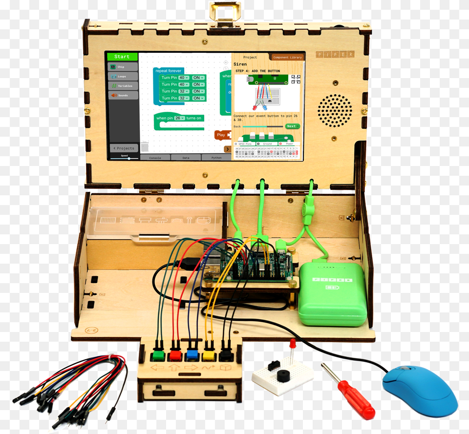 Piper Computer Kit, Wiring, Computer Hardware, Electronics, Hardware Free Png Download