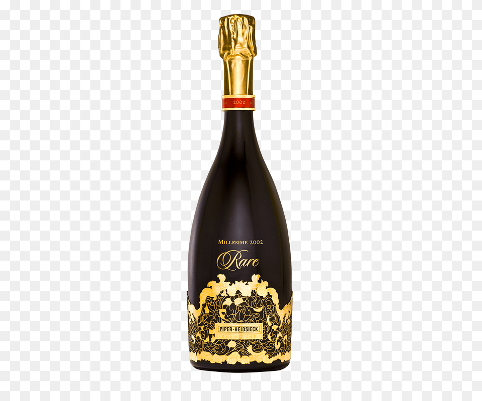 Piper Heidsieck Rare, Alcohol, Beverage, Liquor, Bottle Png