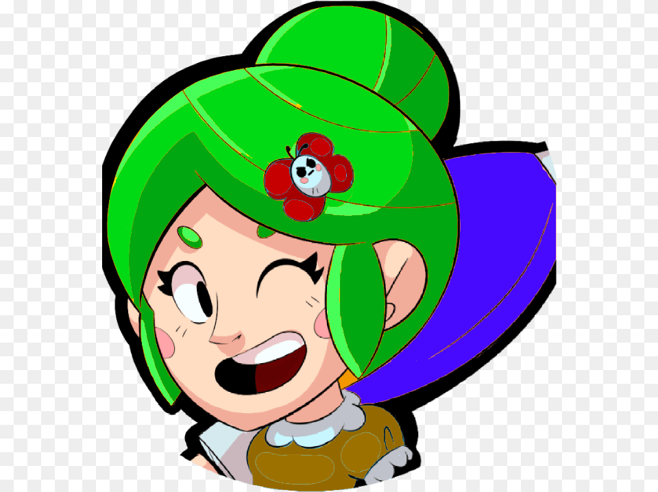 Piper The Maid Piper Brawl Stars Clipart Full Size Emoji Brawl Stars Discord, Face, Head, Person, Baby Png