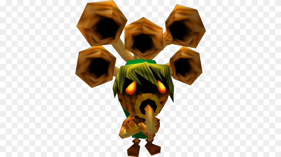 Pipes Of Awakening Majora39s Mask Deku Link, Cross, Symbol, Food, Honey Free Png Download