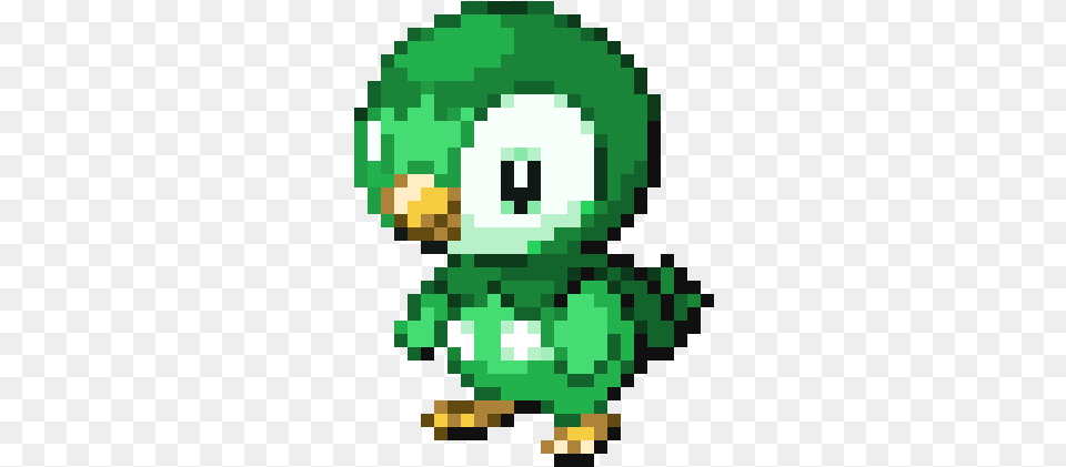 Piplup Minecraft Pixel Art Piplup, Green, Scoreboard Free Png Download