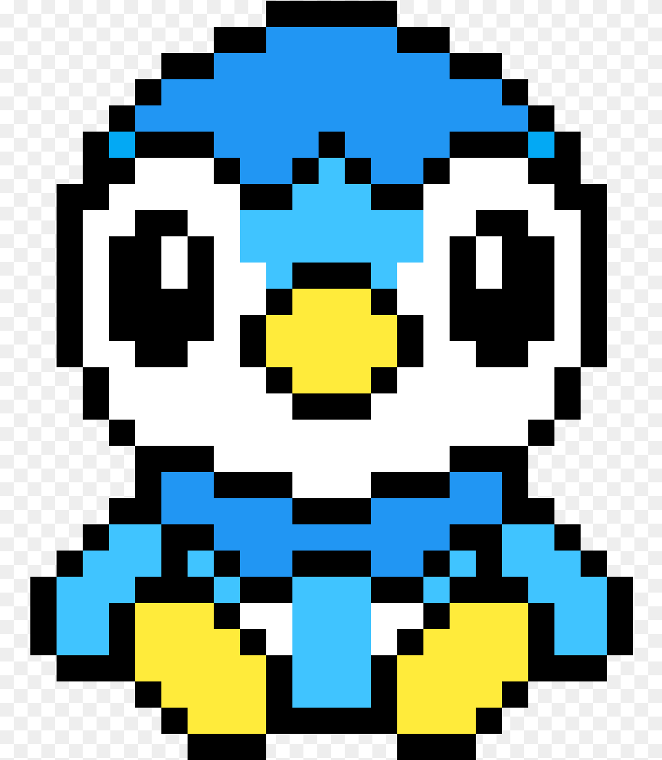 Piplup Pixel Art Free Transparent Png