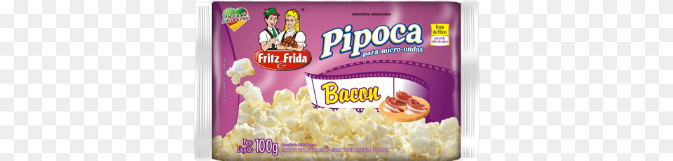 Pipoca Para Micro Ondas Bacon 100g Fritz E Frida, Birthday Cake, Cake, Cream, Dessert Png Image